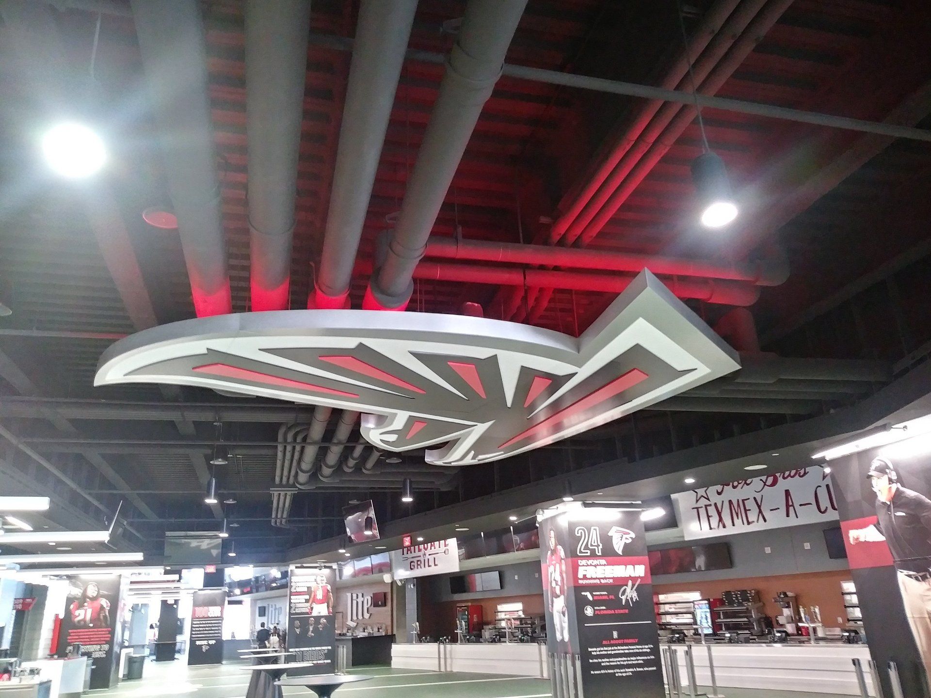 Mercedes-Benz Stadium Signage