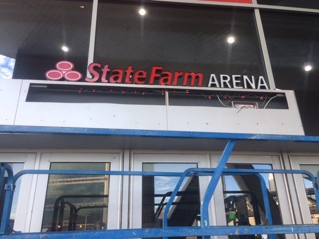 State Farm Arena Signage - Sign Company Atlanta