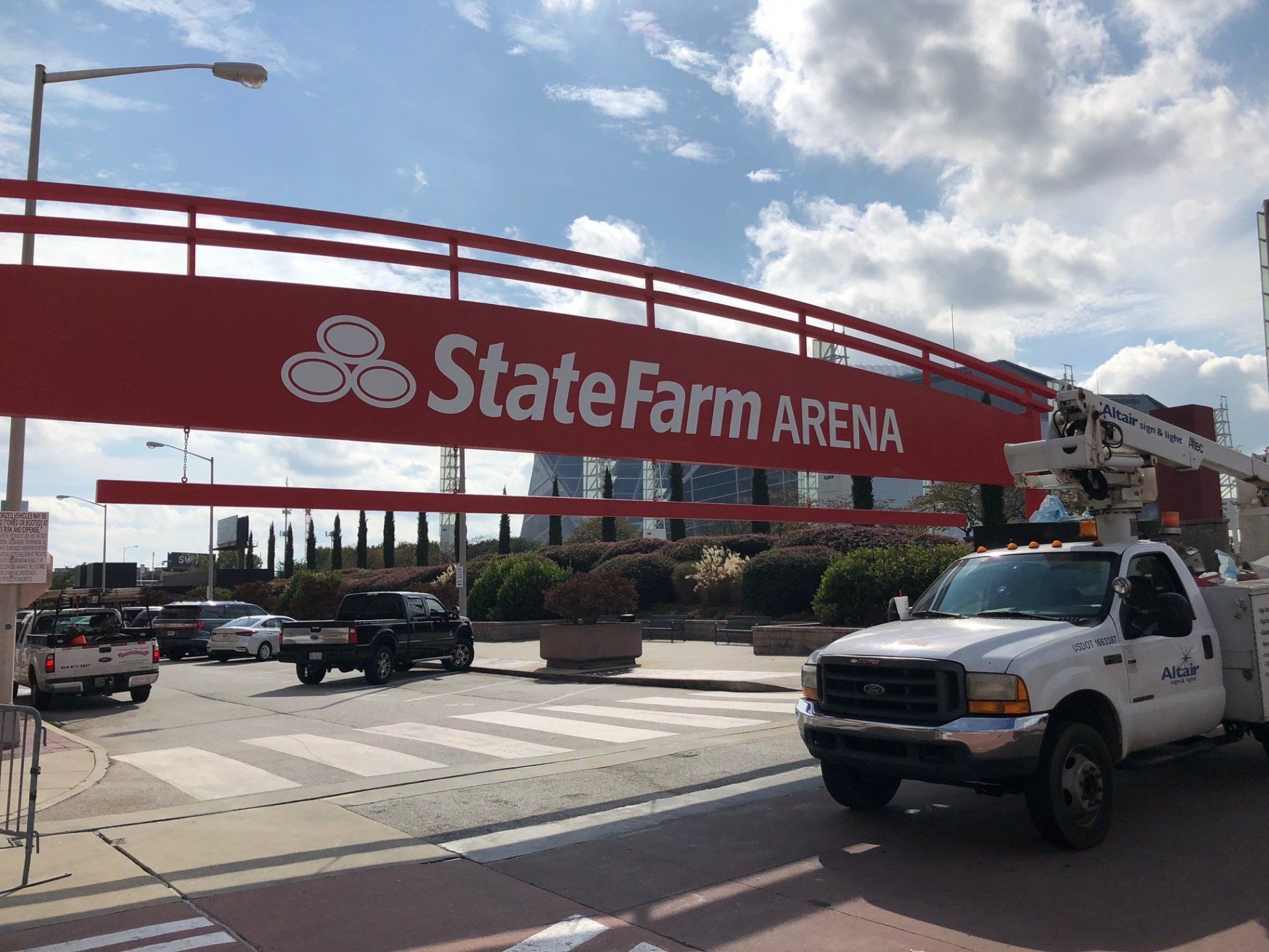 State Farm Arena Signage - Sign Company Atlanta