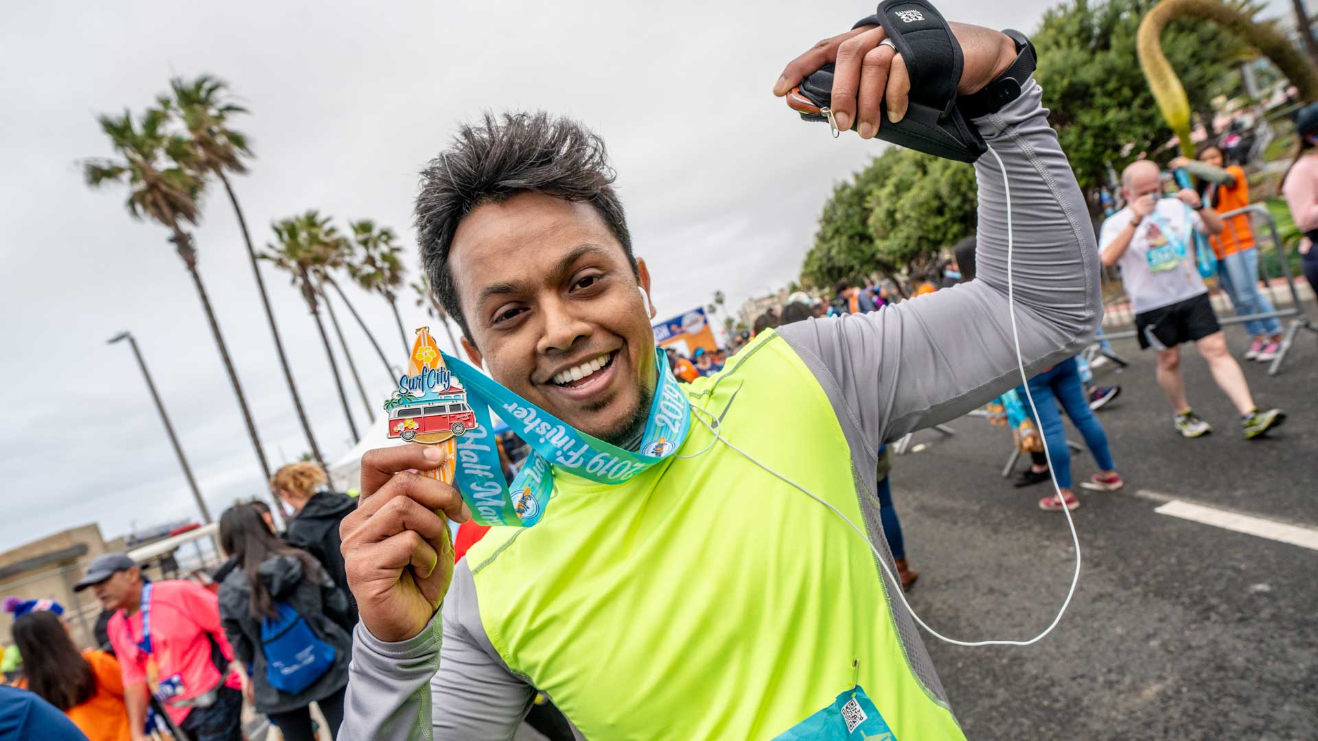 Surf City Marathon Medals by Always Advancing