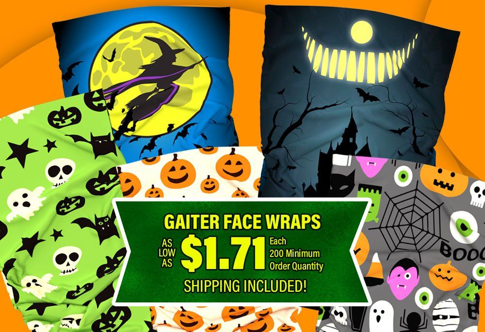 Halloween Gaiter Face Wraps Halloween Gaiter Face Wraps image