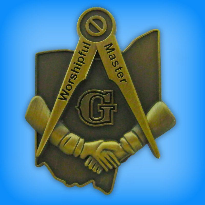 Masonic Worshipful Master Pins