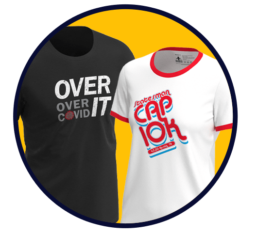 Virtual Run Shirts & Apparel