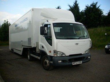 Truck exhitbition trailers