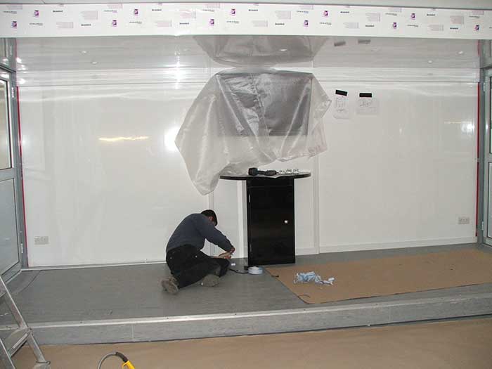 Exhitbition trailer refurbishments