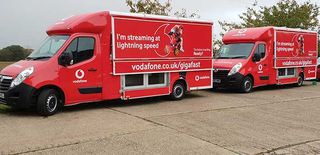 Vodafone Exhibition Trailers