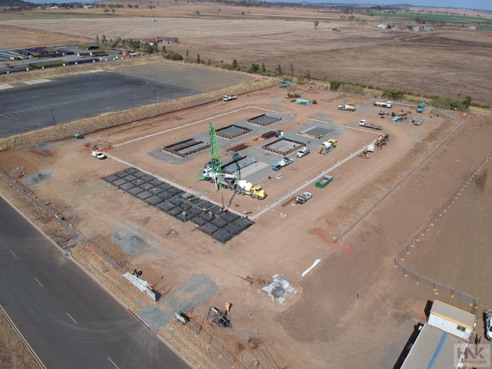 Concrete Tractor Shed — Concreting in Westbrook, QLD