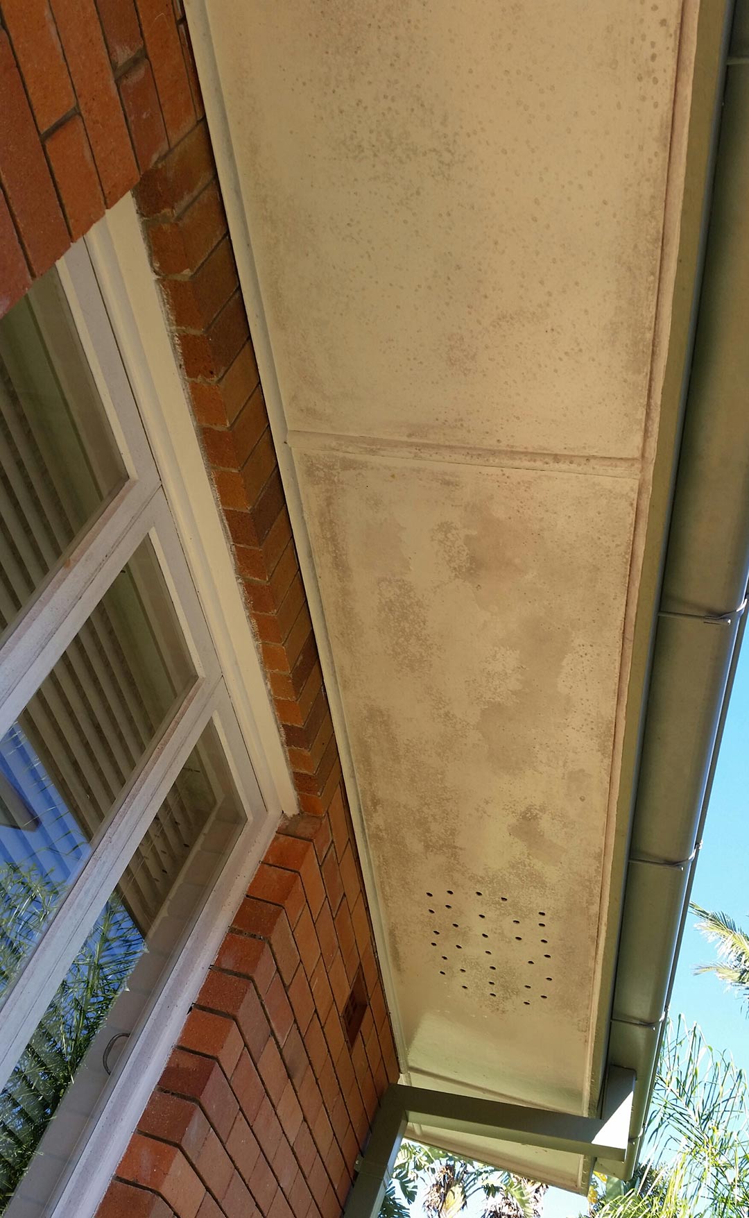 external sunshade before