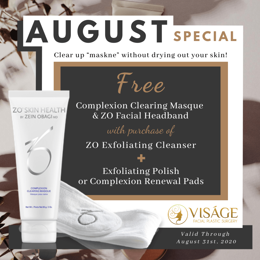 august special on chalkboard graphic