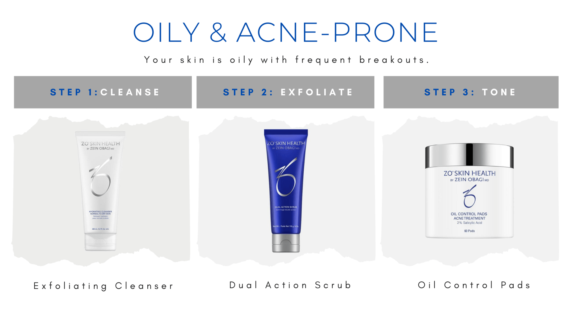 oily acne prone skin regimine