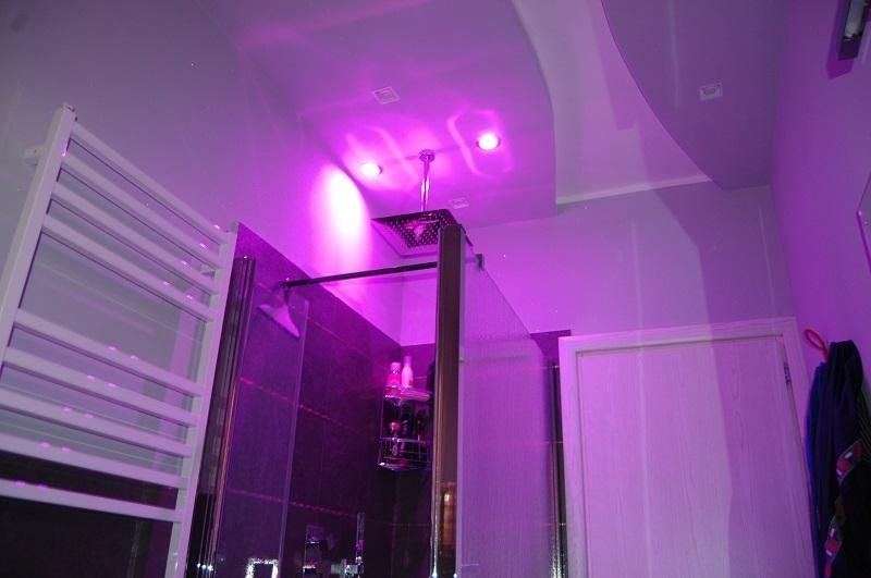 Cromoterapia in bagno
