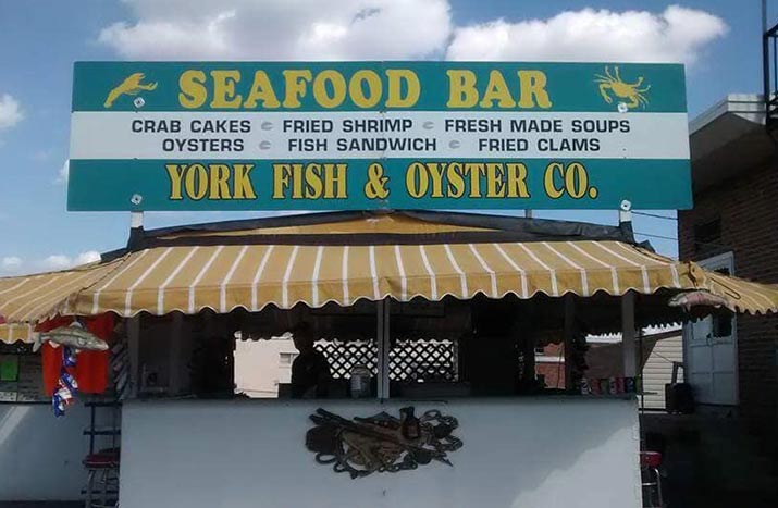 York & Fish Oyster Co. Seafood Bar — York, PA York & Fish Oyster Co. Seafood Bar — York, PA