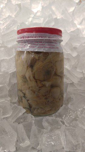 Fresh Maryland Shucked Oysters available by the half pint & pint Fresh Maryland Shucked Oysters available by the half pint & pint