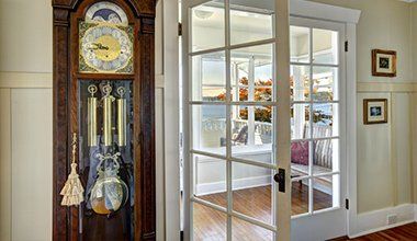 Huge Clock Near Dining Room — Grandfather Clock in White Plains, NY Huge Clock Near Dining Room — Grandfather Clock in White Plains, NY