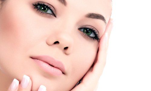 Younger skin after treatment