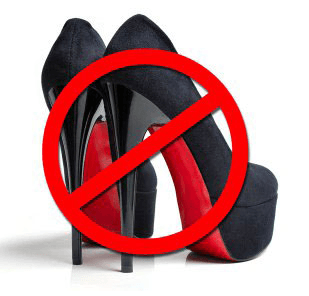 No Heels Allowed Sign — Diamond, IL — Diamond Therapy Center No Heels Allowed Sign — Diamond, IL — Diamond Therapy Center