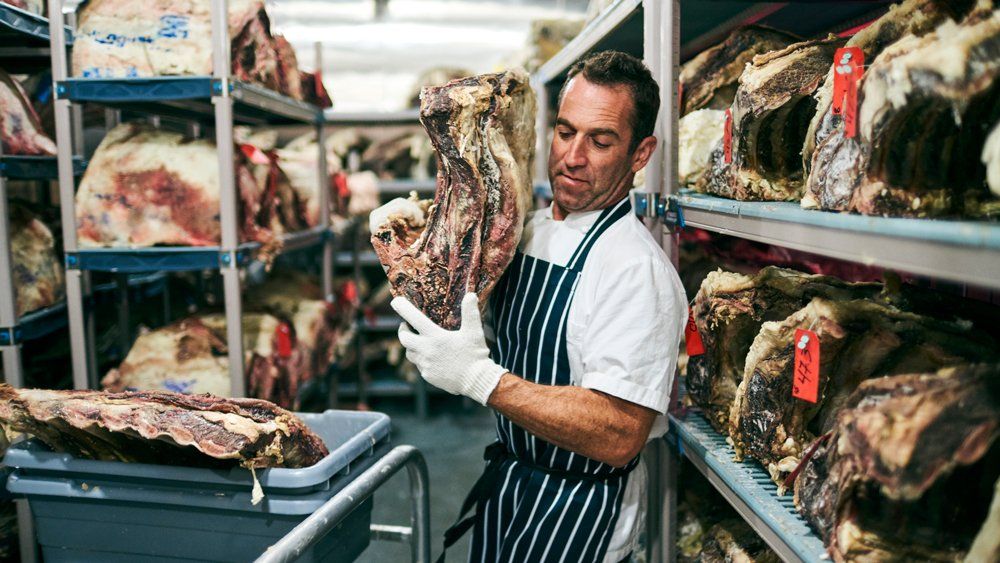 Beef Dry Aging Chiller Room