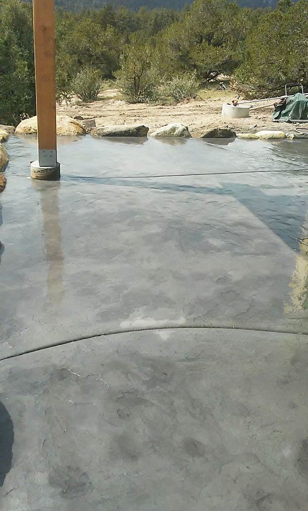 Concrete Porch