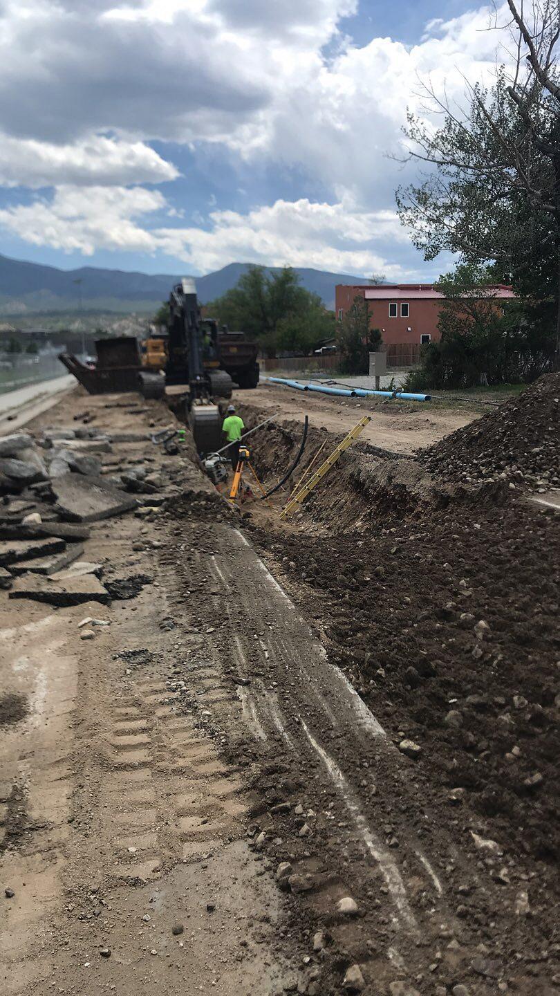 City of Salida Street Project - Excavation
