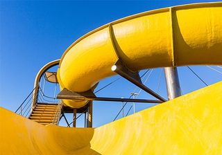 Fiberglass Molds — Yellow Slide in Murray, UT Fiberglass Molds — Yellow Slide in Murray, UT