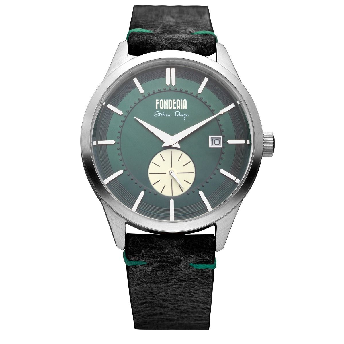 orologio uomo cinturino pelle nera