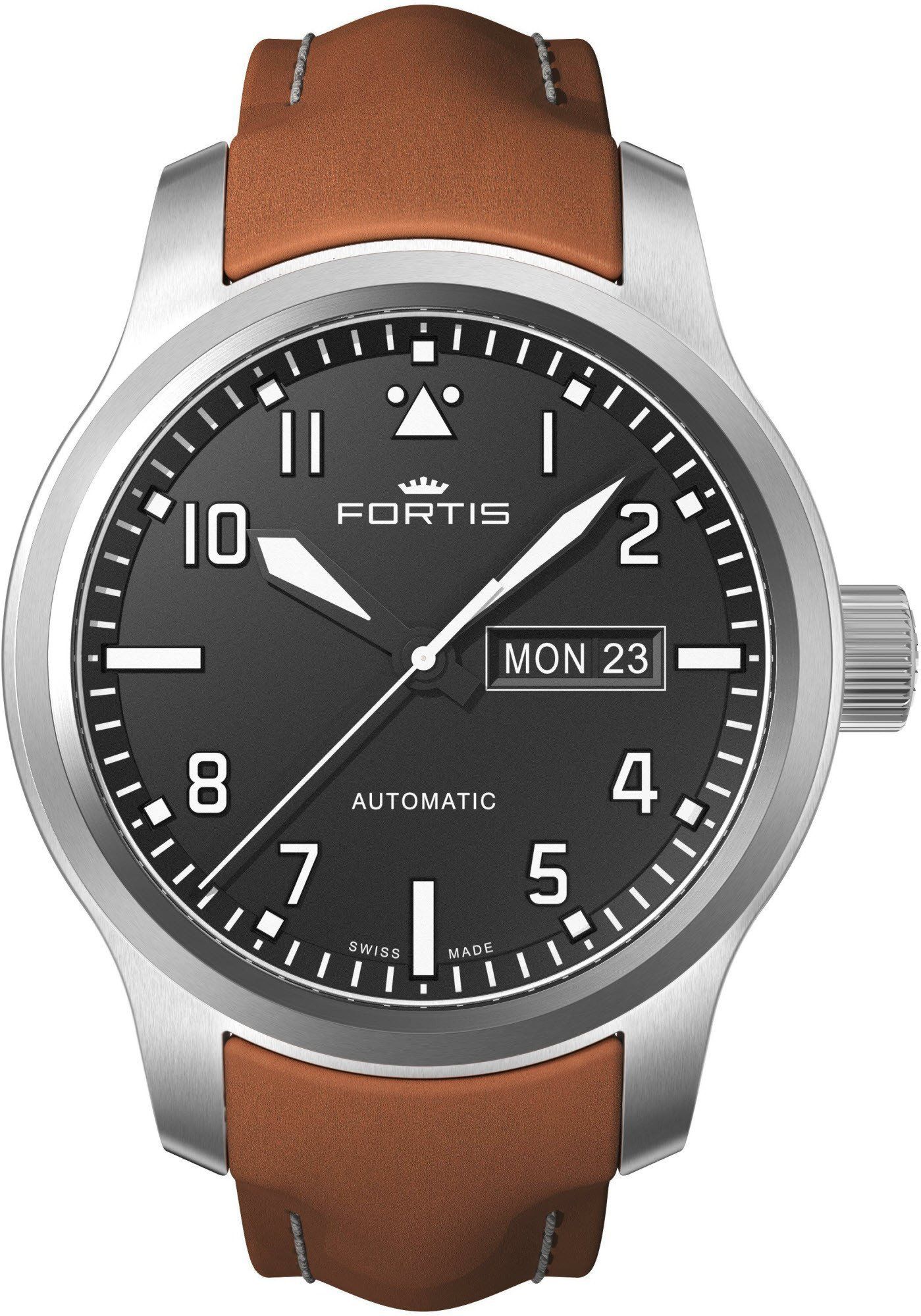 orologio uomo fortis cinturino cuoio