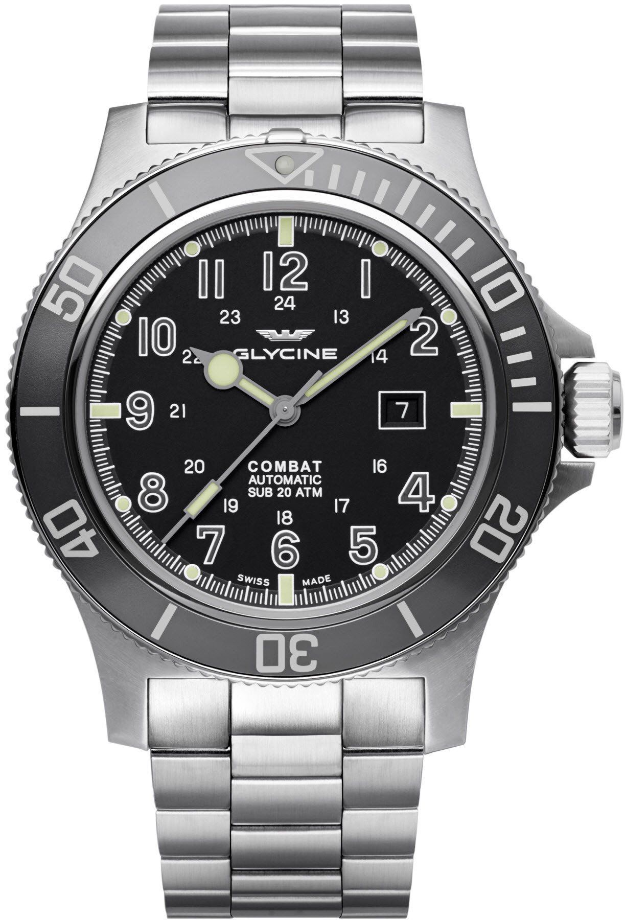 orologio glycine acciaio