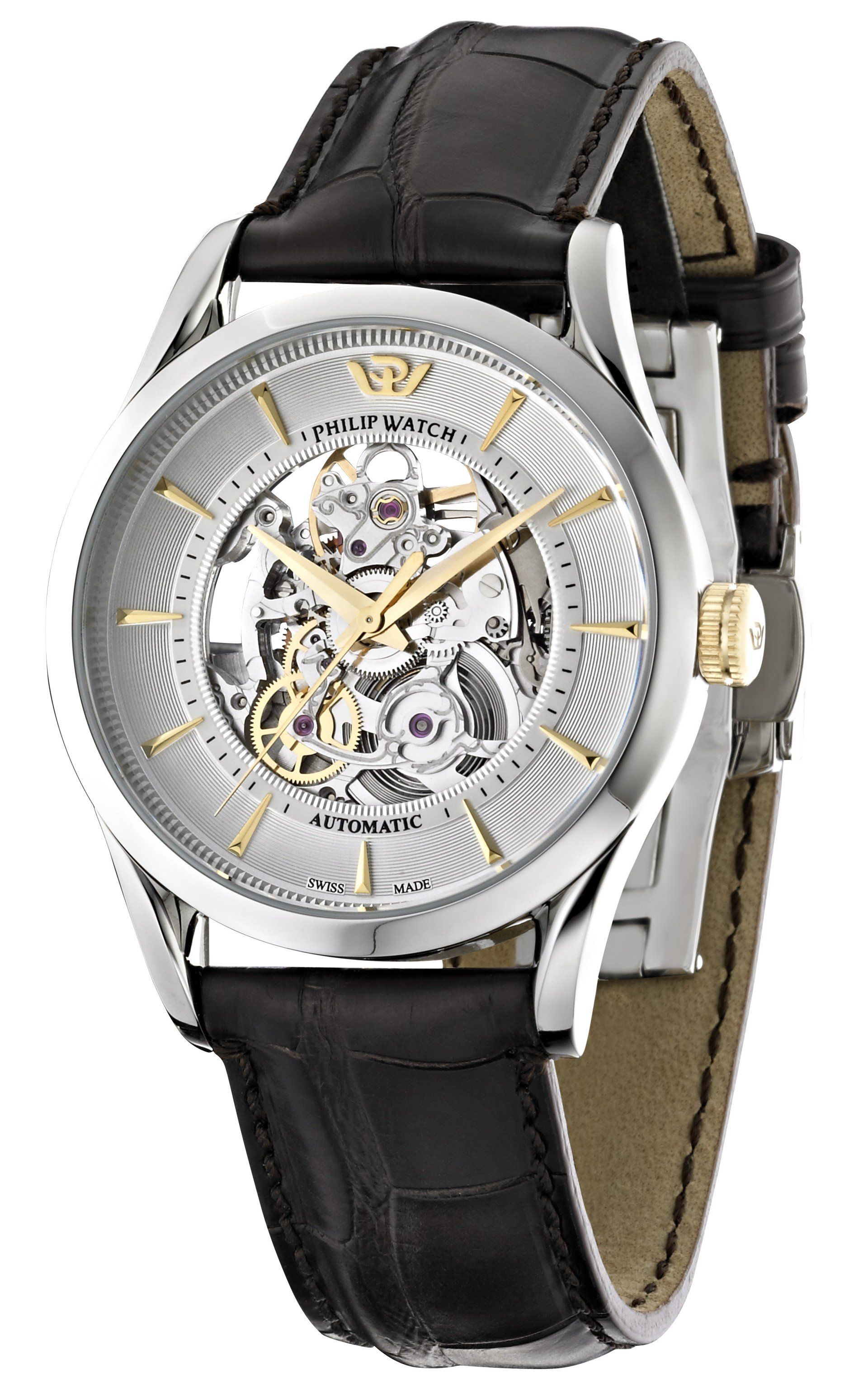 orologio philip watch con cassa in acciaio