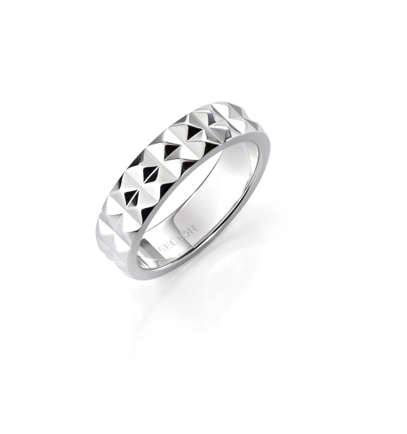 anello uomo acciaio bicolore