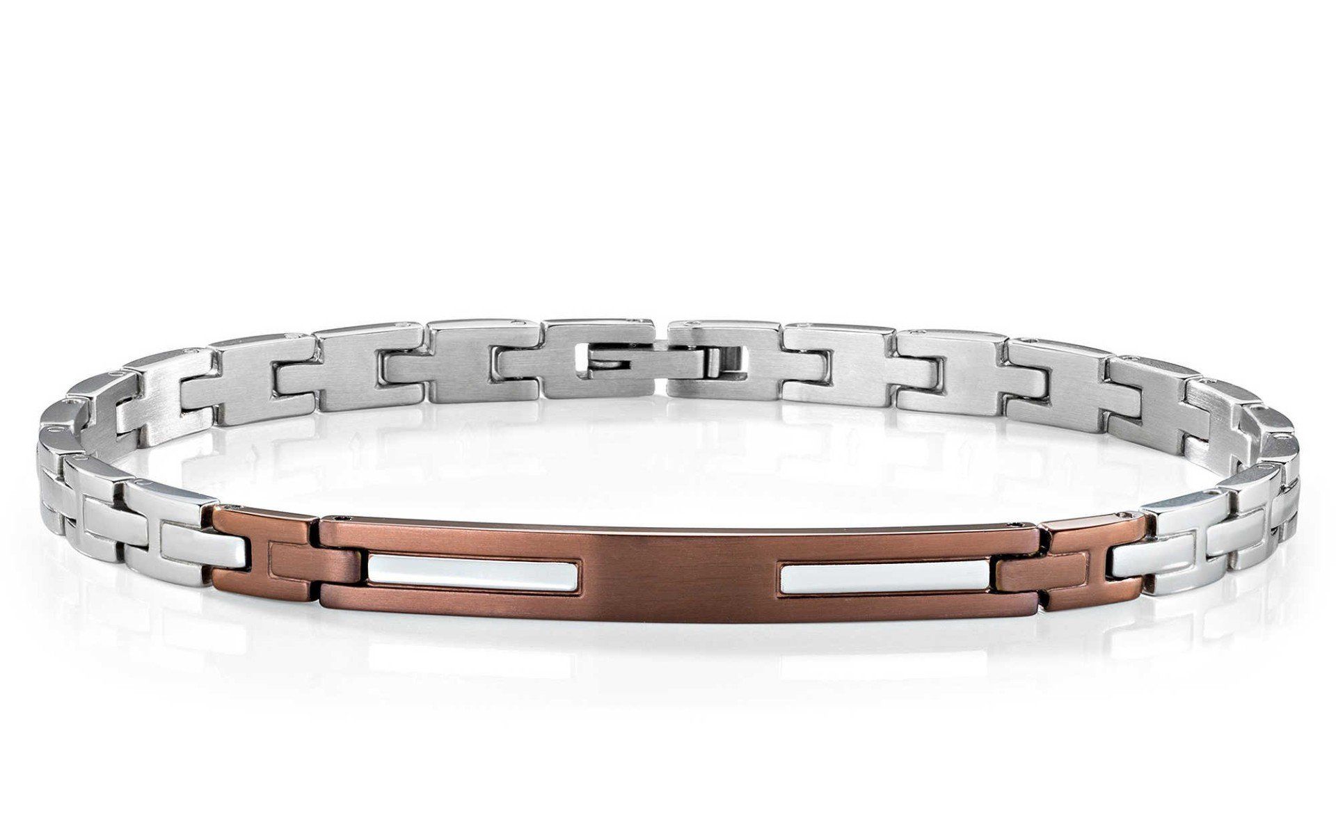 bracciale sector acciaio bicolore