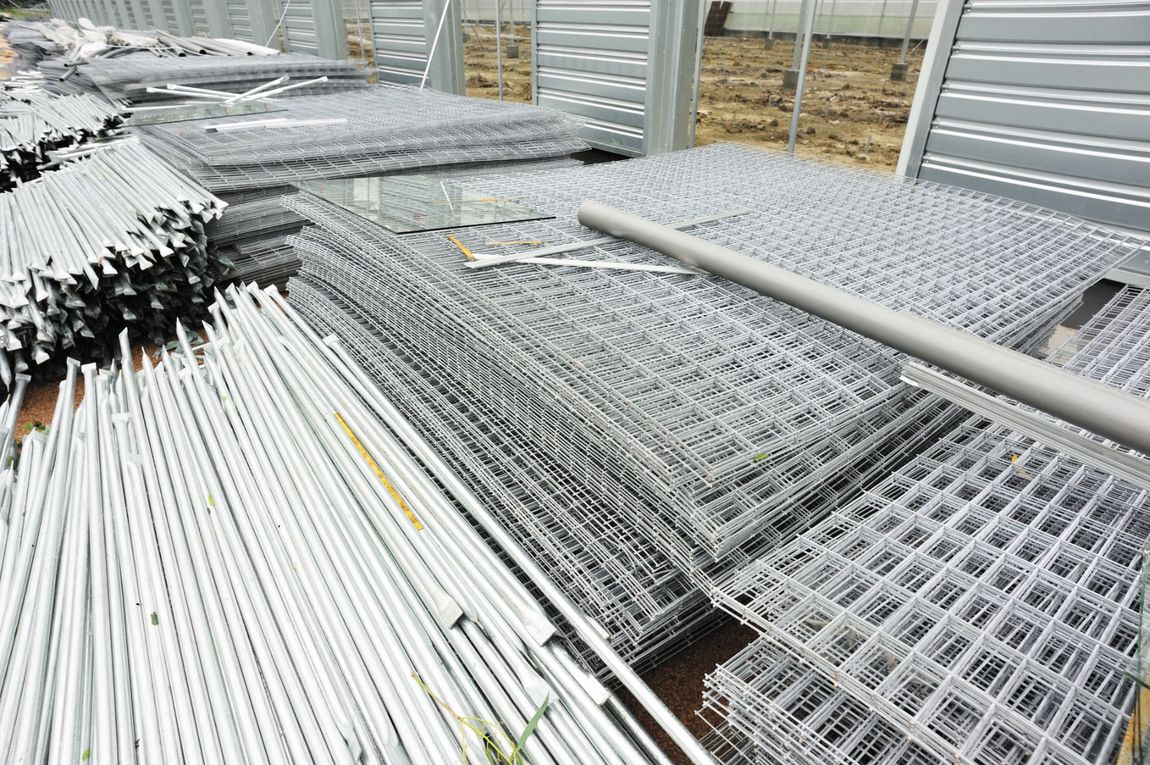 reti metalliche per nuove costruzioni di edilizia