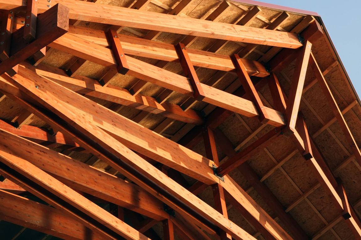 tetto in legno