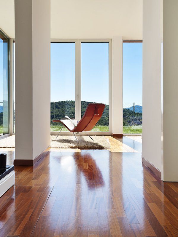 Modern Style With Wooden Floor — Gallery in Lismore, NSW