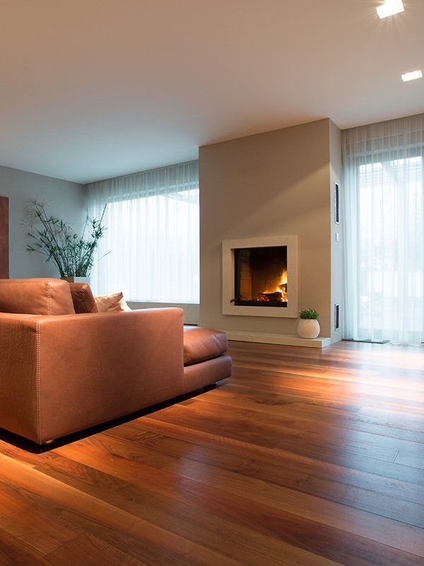 Family Room With Wooden Floor — Gallery in Lismore, NSW