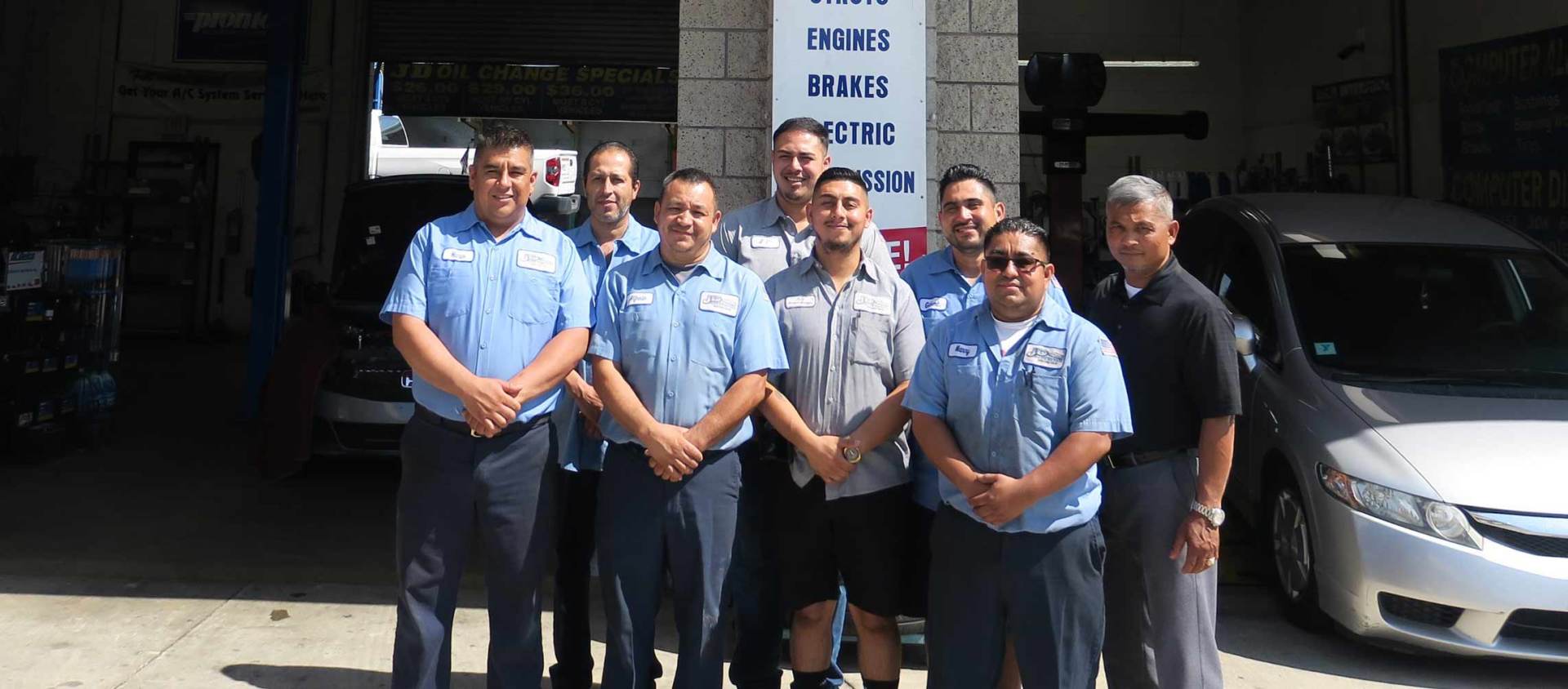 Oil Filters — Happy Employees in Ontario, California