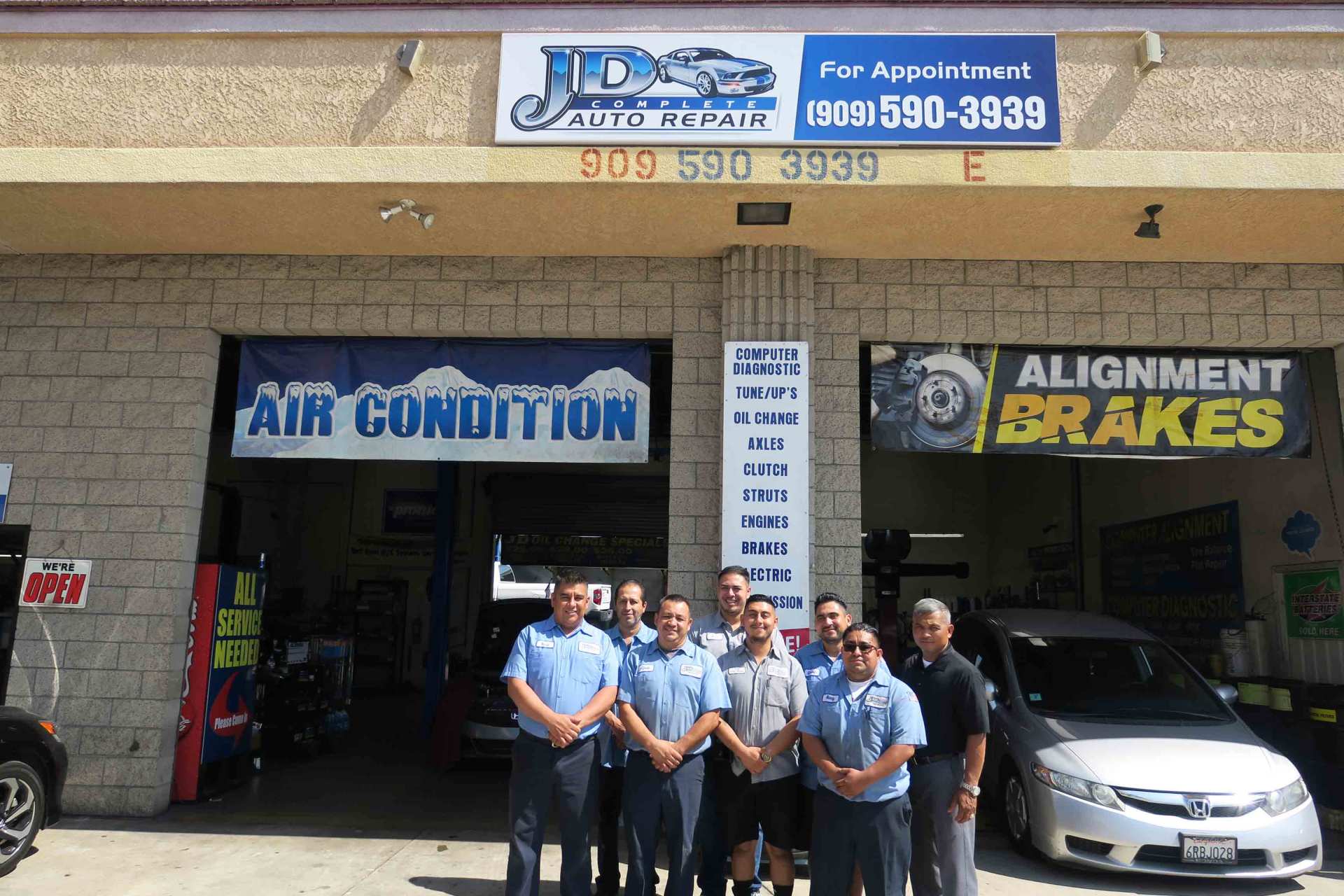 Auto Warranty Repair — J D Complete Auto Repair's Employees in Ontario, California