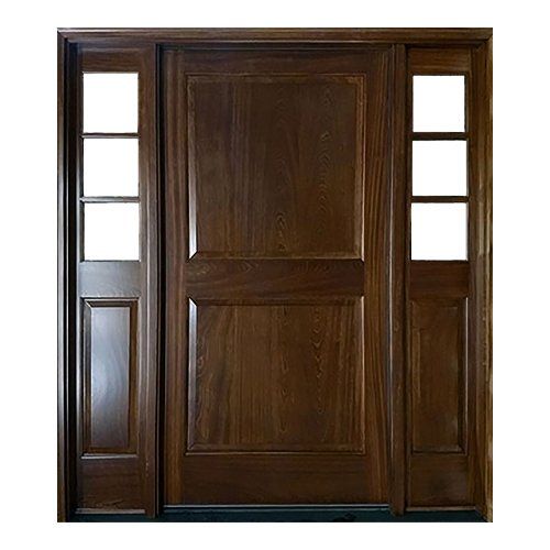 Historical Study 42 inch solid wood entry door
