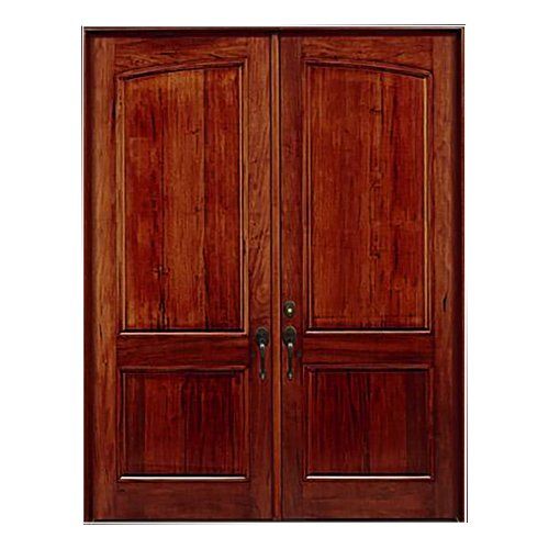 Old World Traditional solid wood double entry door