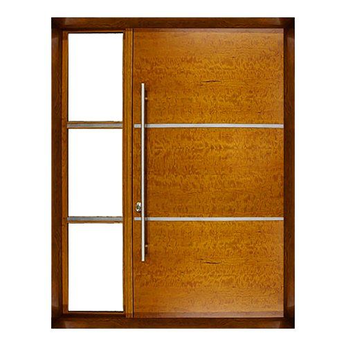 Wrightway modern solid wood pivot door