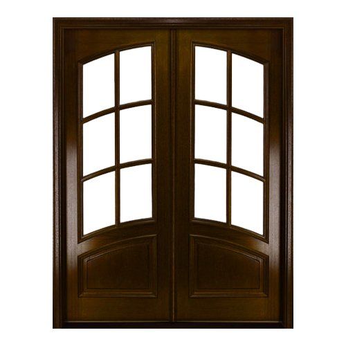 Double entry door with arched TDL