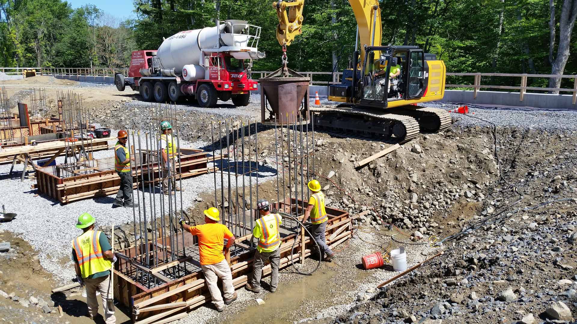 Workers with Crane and Truck — Poughkeepsie, NY — OCS Industries, Inc.