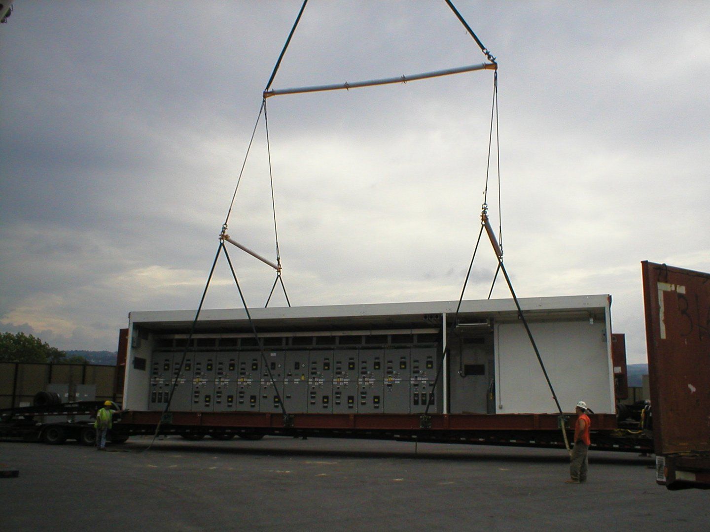 Truck with Container to Lift — Poughkeepsie, NY — OCS Industries, Inc.