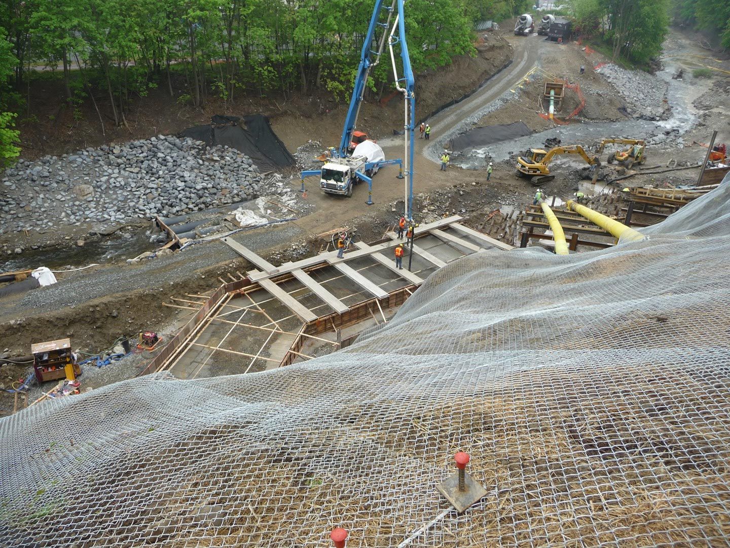 Wide Construction Area — Poughkeepsie, NY — OCS Industries, Inc.