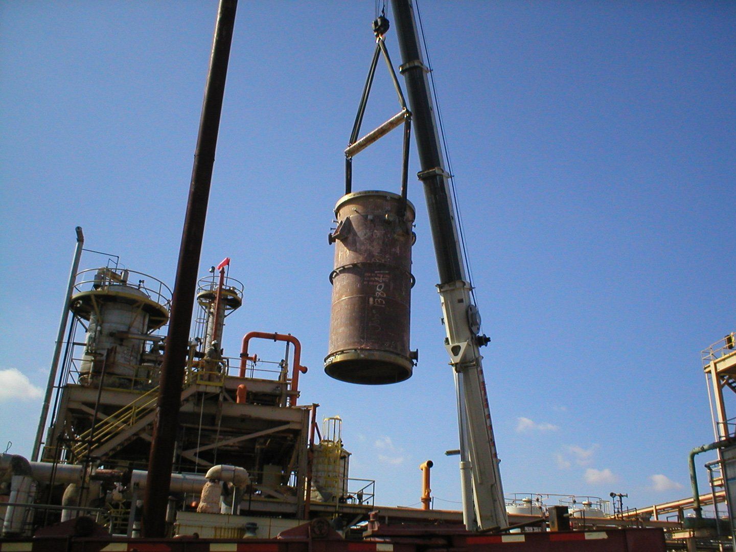 Using a Crane — Poughkeepsie, NY — OCS Industries, Inc.