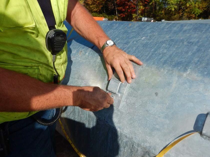 Worker on Site — Poughkeepsie, NY — OCS Industries, Inc.