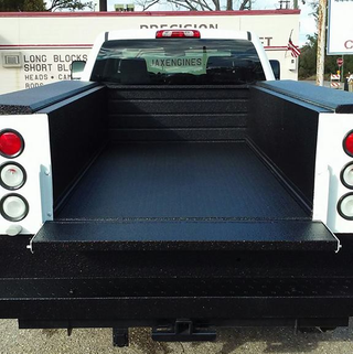 Spray-in Bed liners — Back of a Modern Pickup Truck in Jacksonville, FL Spray-in Bed liners — Back of a Modern Pickup Truck in Jacksonville, FL