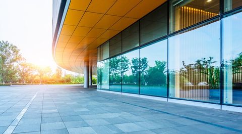 Commercial Place Glass Wall — Bessemer, AL — A-1 Glass & Mirror Commercial Place Glass Wall — Bessemer, AL — A-1 Glass & Mirror
