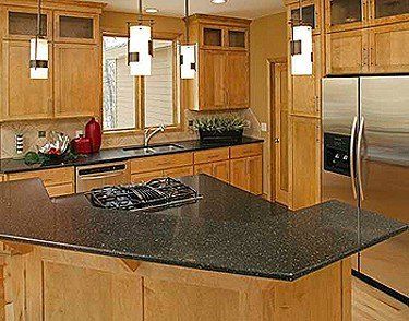 kitchen with granite