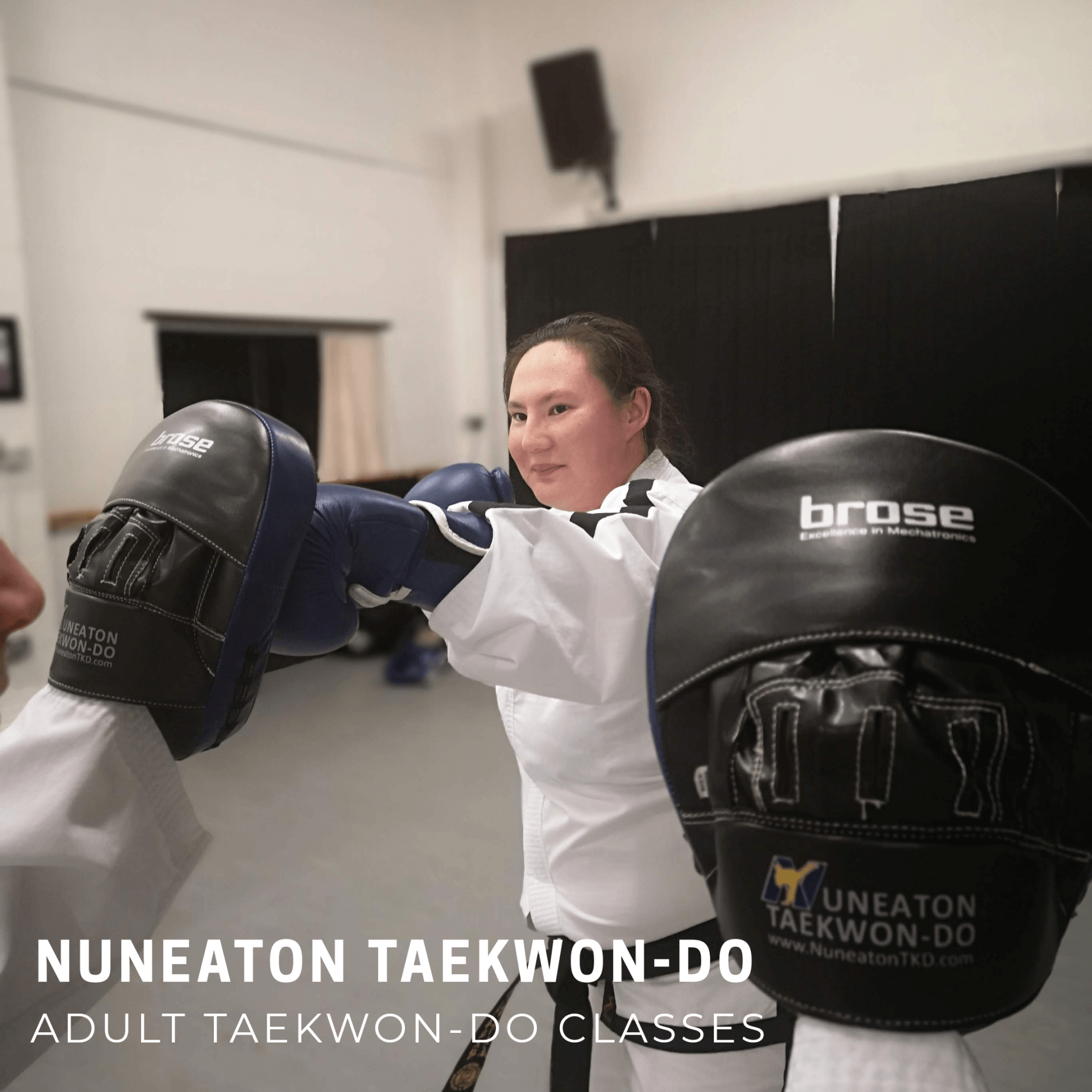 Female punches pad