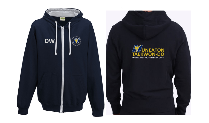 Nuneaton TKD adults zip hoodie